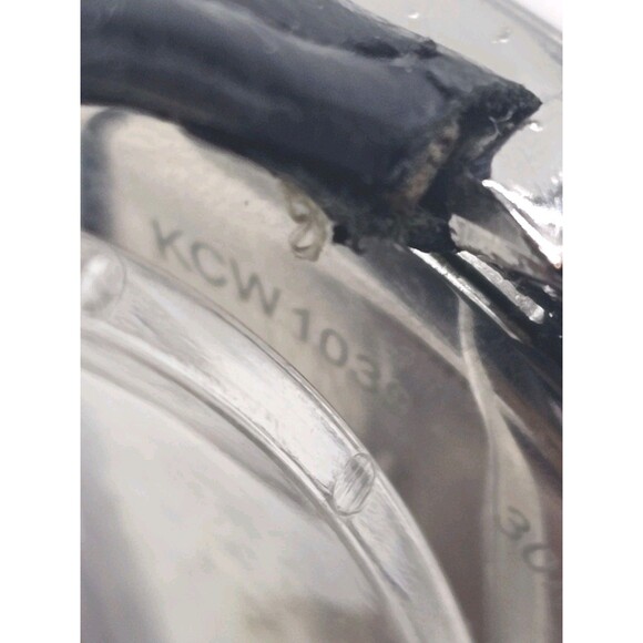 Kenneth Cole New York KCW1039 Men's Black Dial Leather Watch + FREE Ladies Watch - Picture 5 of 15